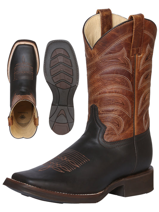 Bota Vaquera El General - Marrón Oscuro Loco 43000