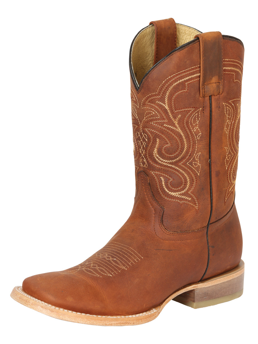 mens western dress boots 100 Años Men’s Rodeo Boot