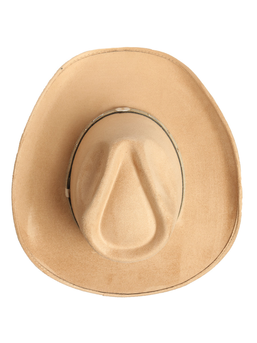 El General Suede Western Hat Camel 44251