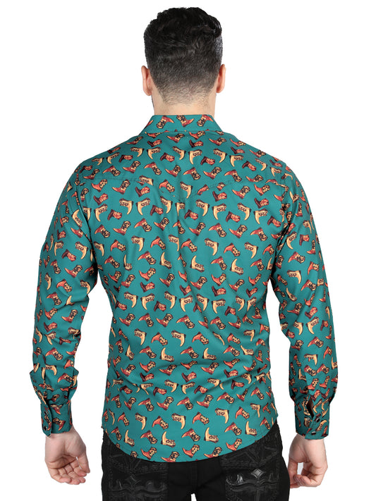 Camisa El General Western - Azul Oscuro 44319