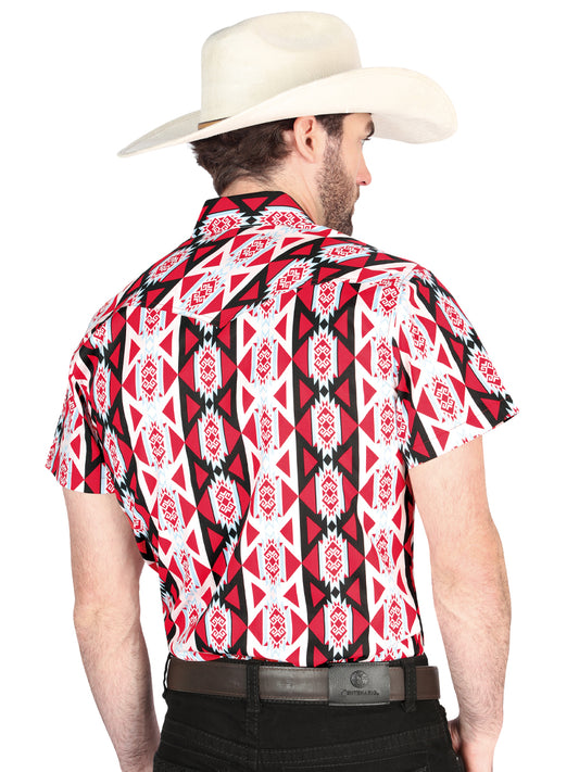 Camisa Western El General - Borgoña 44458
