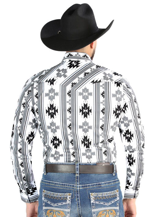 El General - Camisa informal de manga larga - Blanca 44470