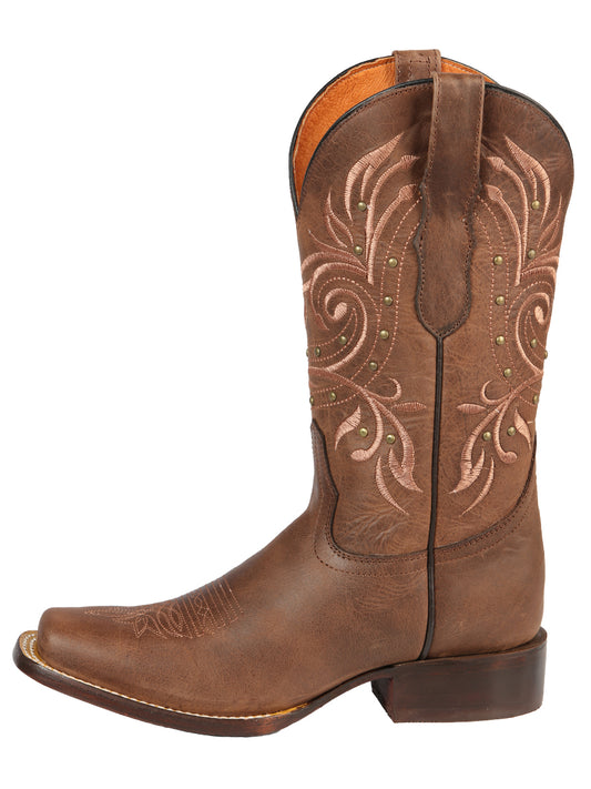 Bota de rodeo para mujer El General - Marrón Alazán 44854