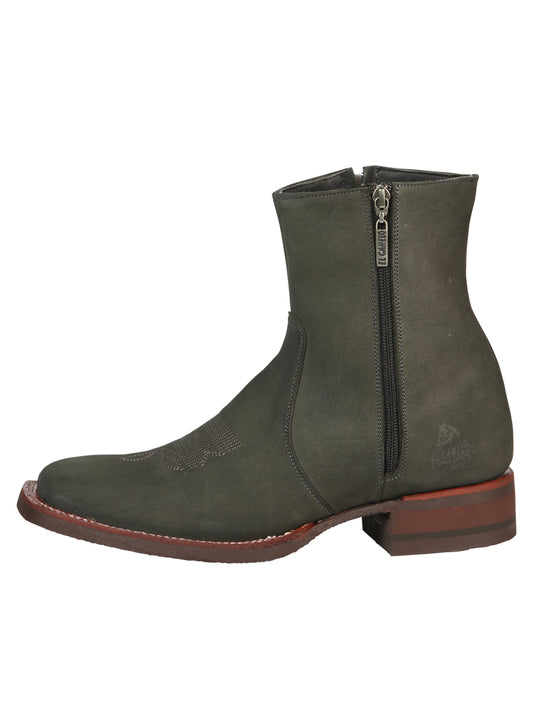 Botines El Canelo para hombre - Nobuck gris
45213