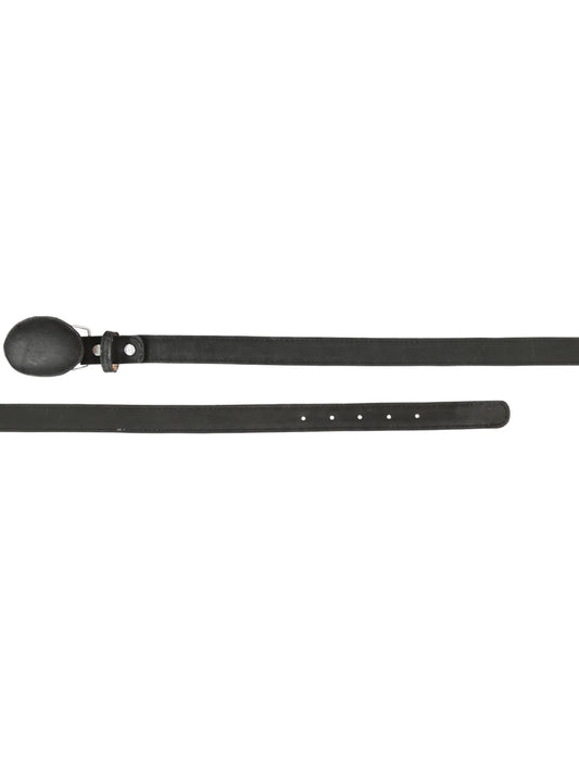 Cinturón Western para niños - El General Nobuck Negro 45441