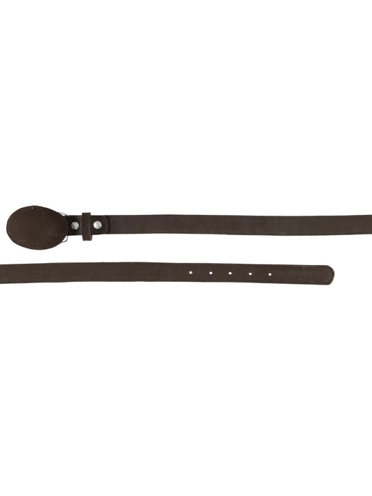 Cinto vaquero para niños - El General Nobuck Choco 45445