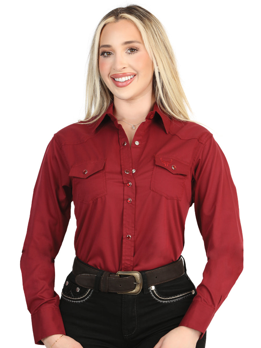 El General Women’s Long Sleeve Western Shirt