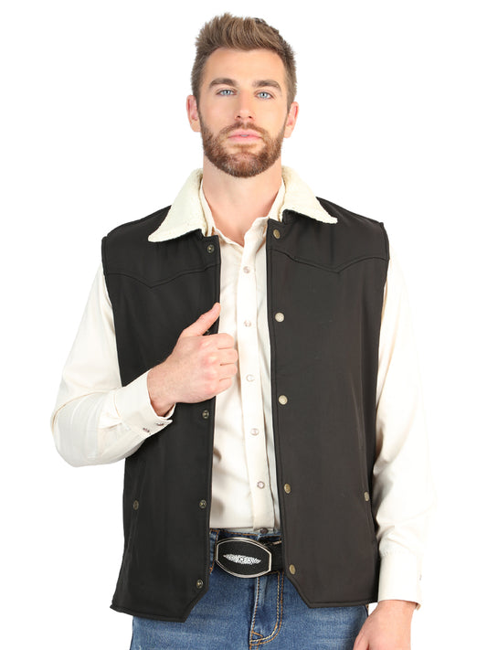 Chaleco de hombre El General - Negro 45644