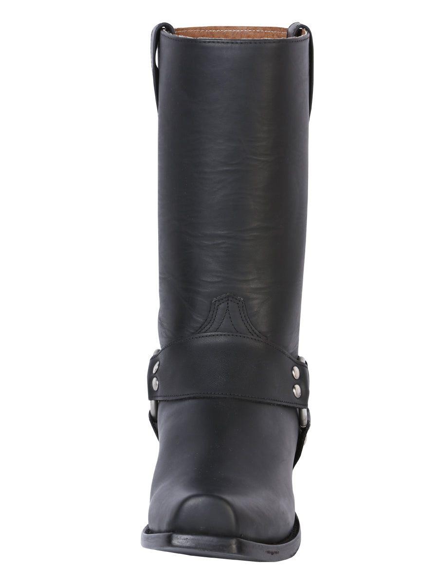 El General Biker Boot - Waxy Black 134