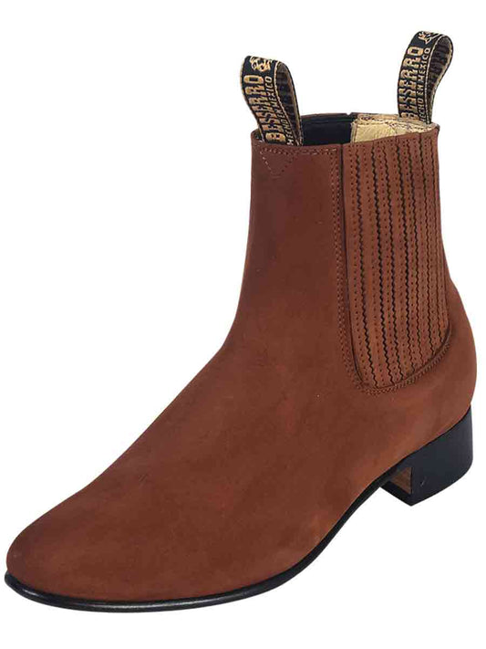 Bota El Becerro Charro - Nobuck Camel 204