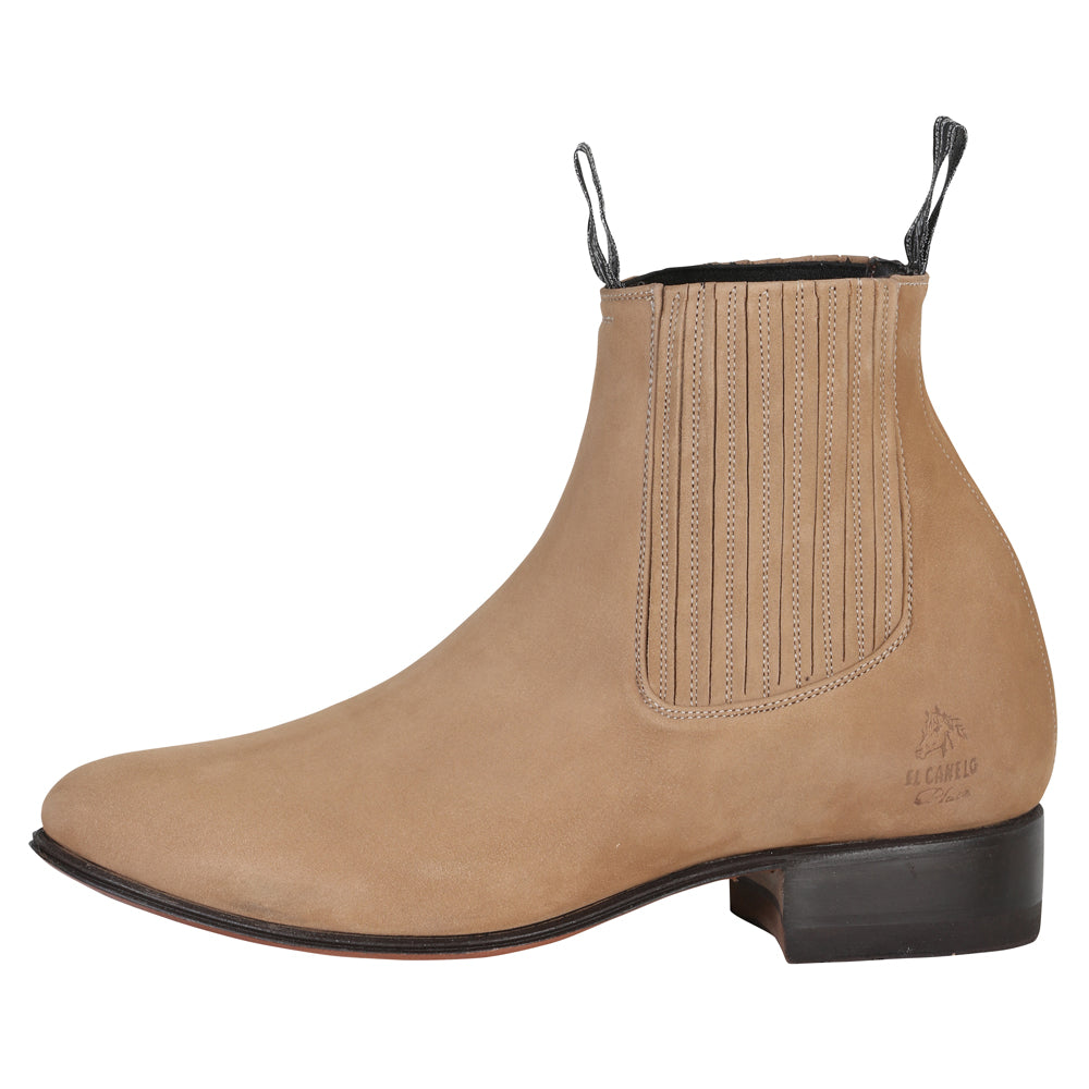Canelo Charro Boot - Nobuck - Beige 230