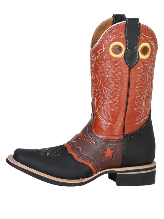 Bota El General Rodeo - Crazy Negro 33305