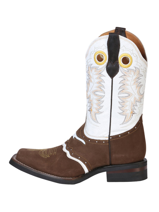 Bota El General Rodeo - Crazy Nobuck Marrón Oscuro 33313