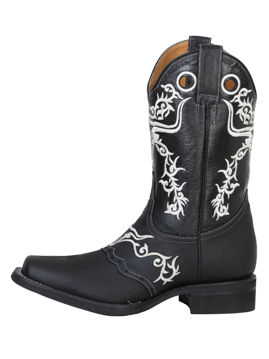 El General Rodeo Boot - Crazy Black 34313