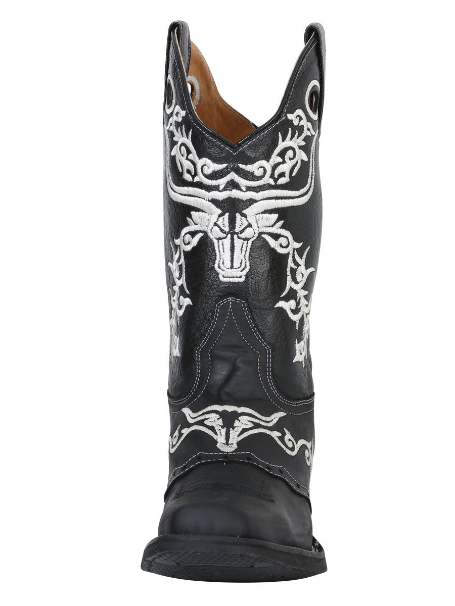 El General Rodeo Boot - Crazy Black 34313
