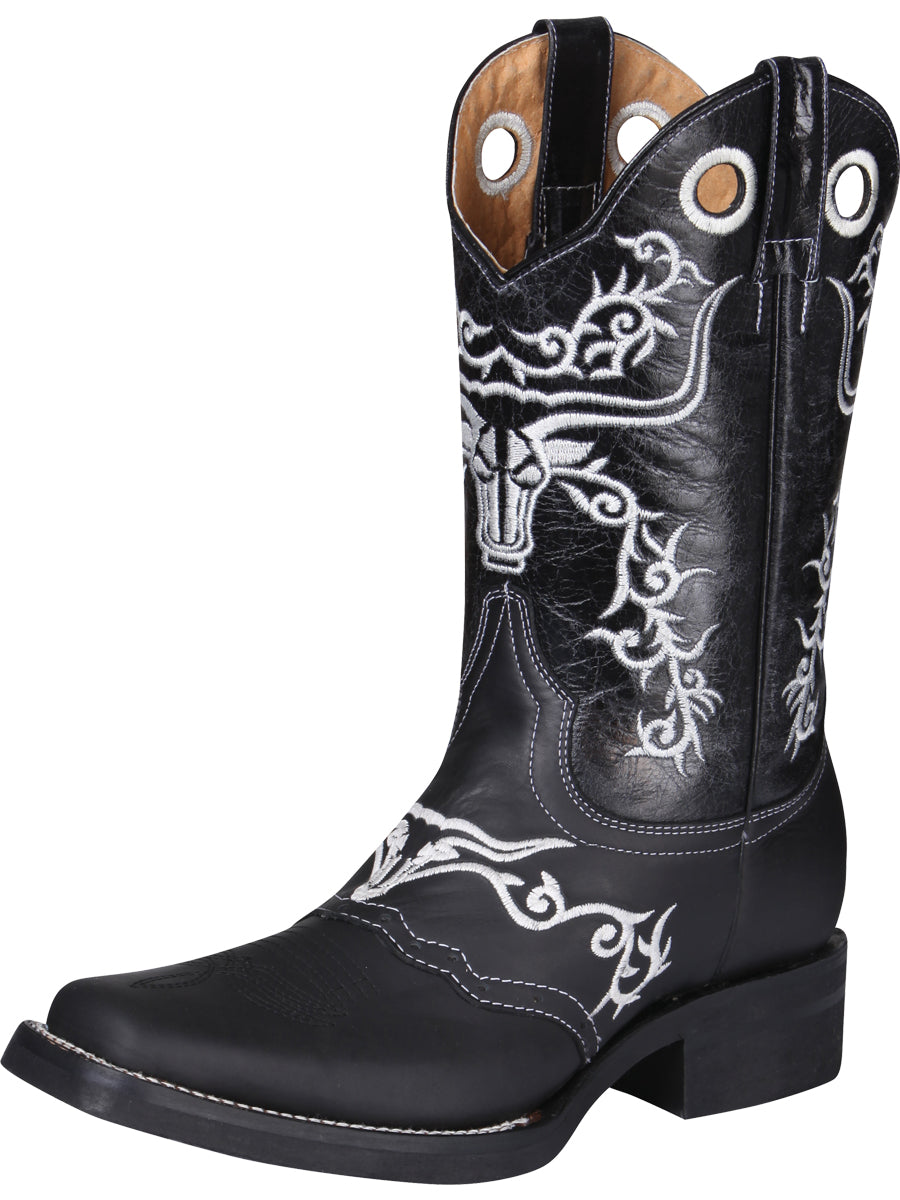 El General Rodeo Boot - Crazy Black 34313