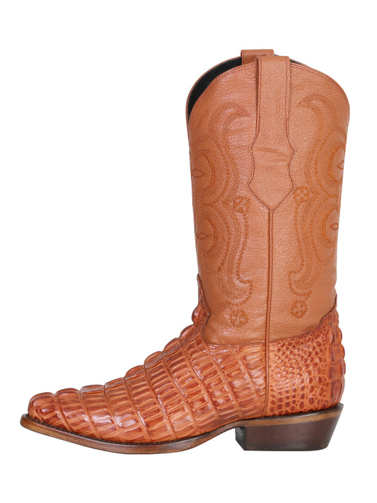 Bota vaquera El Señor de los Cielos - Caimán - Coñac 40841