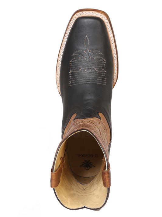 Bota Vaquera El General - Loca - Marrón Oscuro 42996
