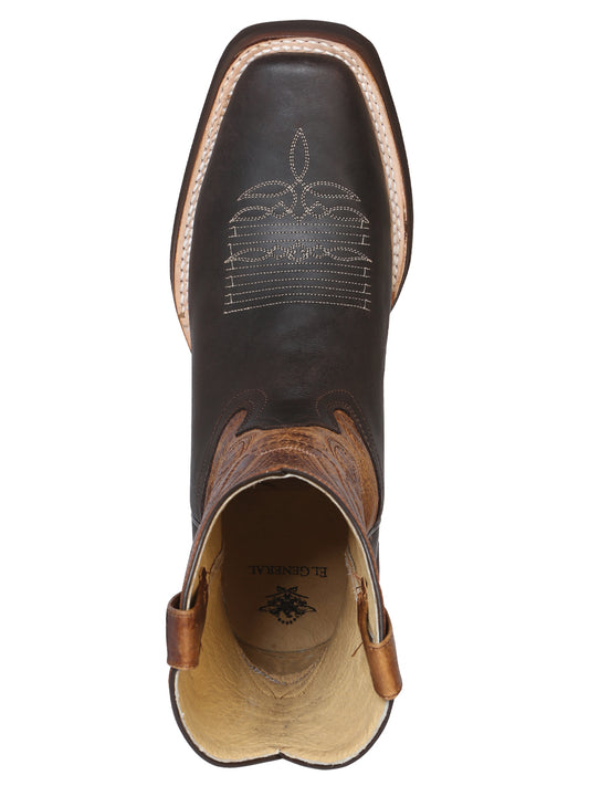 Bota Rodeo El General - Marrón Oscuro Loco 43004