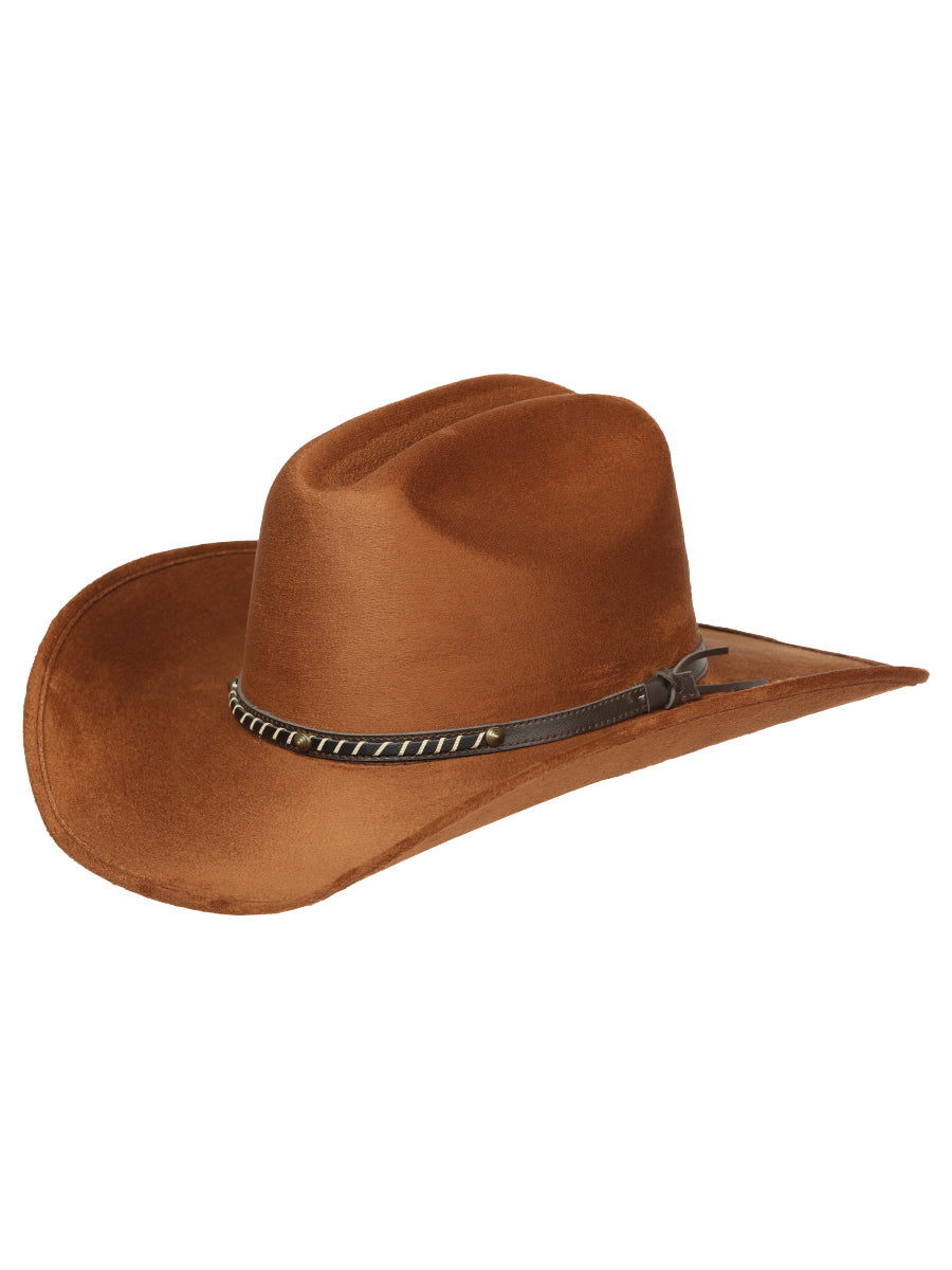El General Suede Western Hat Tabacco 44257