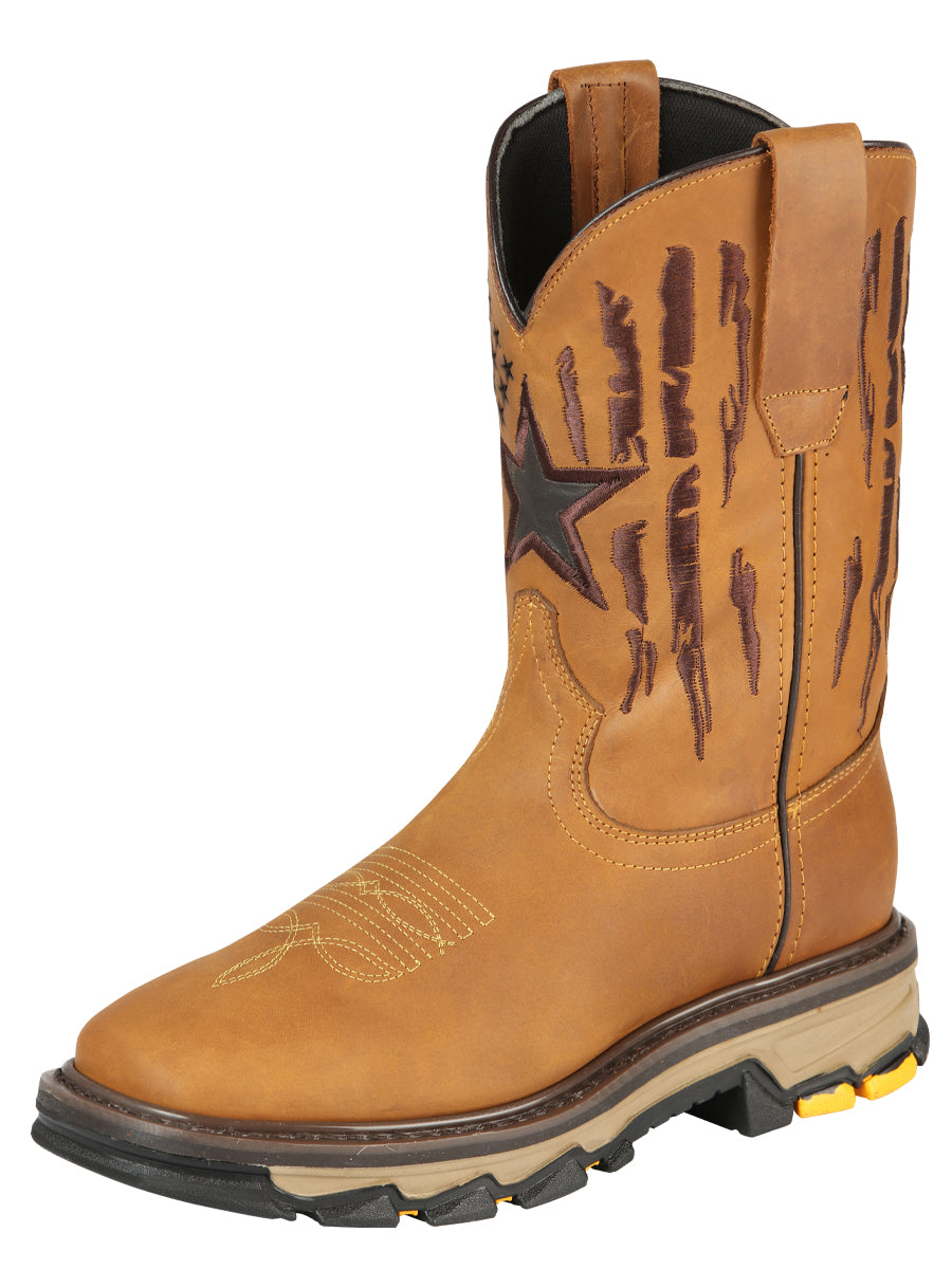 El General Rodeo Work Boot - Crazy Honey 44690
