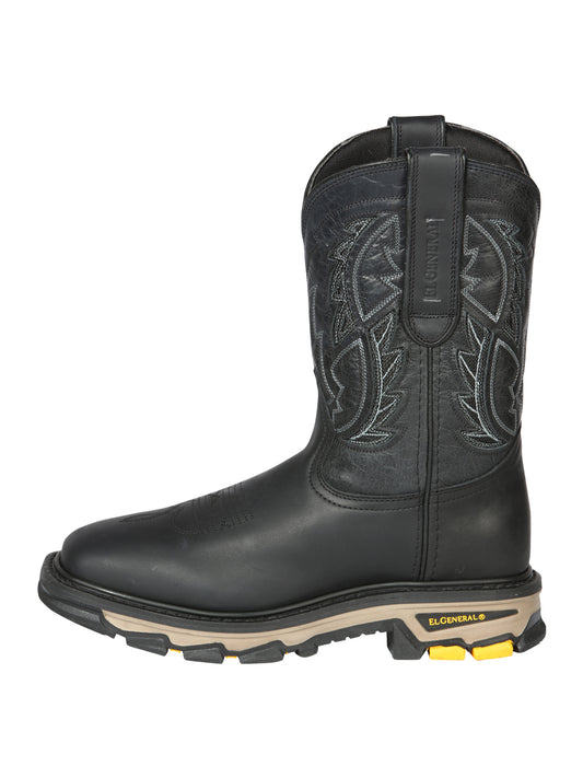 Bota de trabajo El General Rodeo - Crazy Black 44694