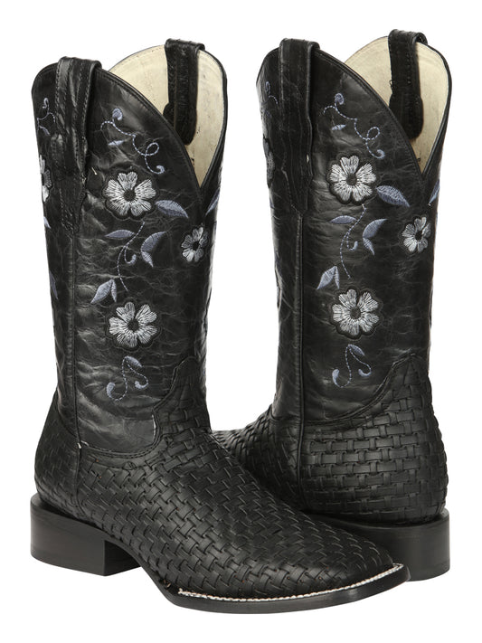 Botas de rodeo para mujer El General Petatillo - Negro 44856