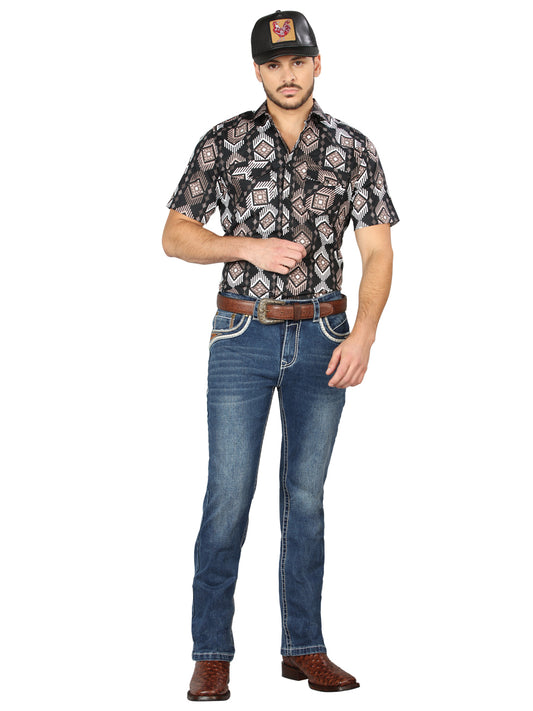 Vaqueros bootcut Centenario - Azul oscuro 44970