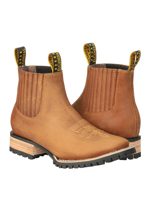 Botines de hombre El General - Crazy Horse Papaya 45342