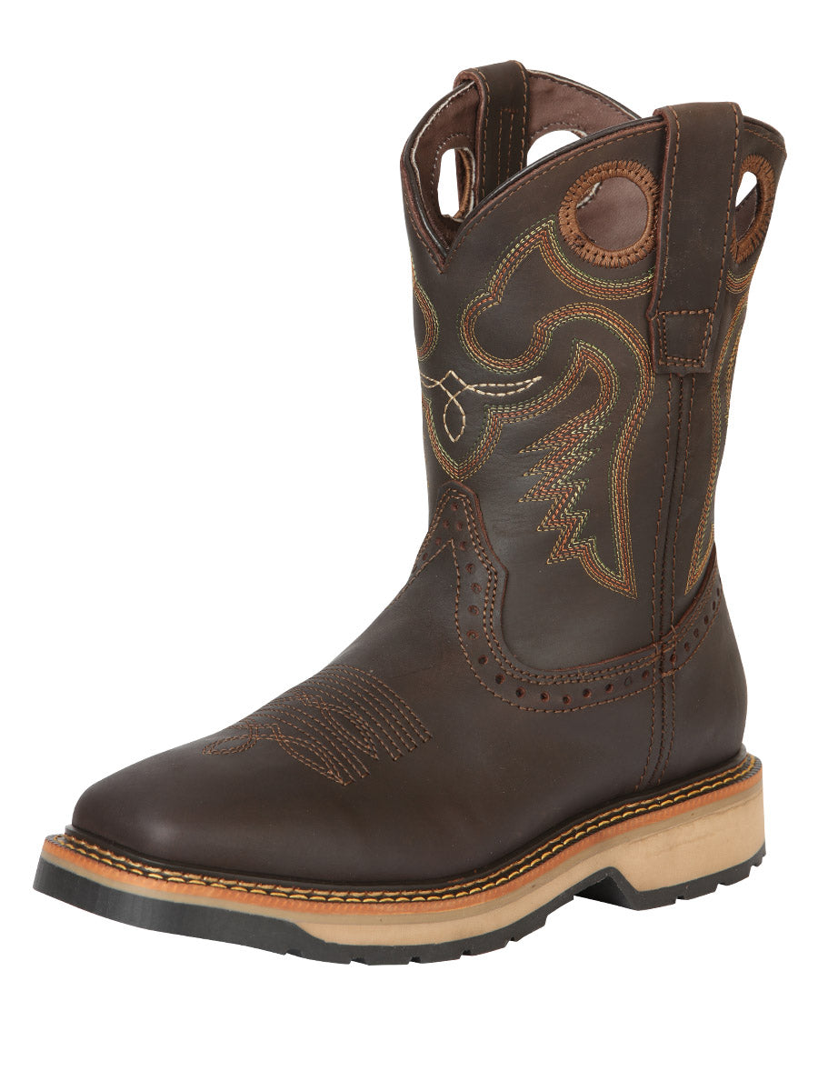 El General Men’s Work Boot - Grasso Leather - Moka

 45368