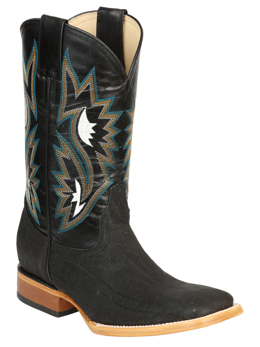 Bota de rodeo para hombre Jar Boot's Imitación de cuello de toro 45474