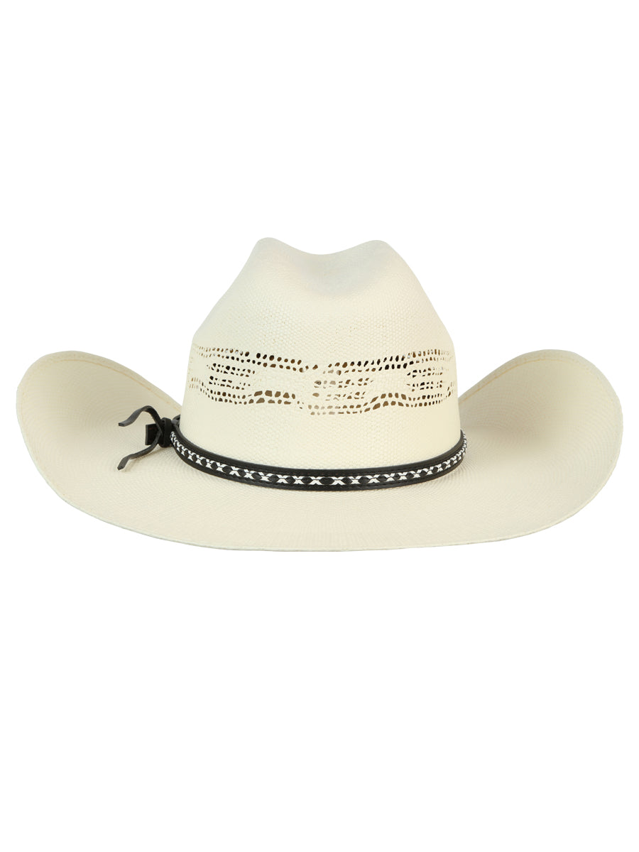 Men's El General 20X Palm Straw Western Hat - Bangora Toro  45763