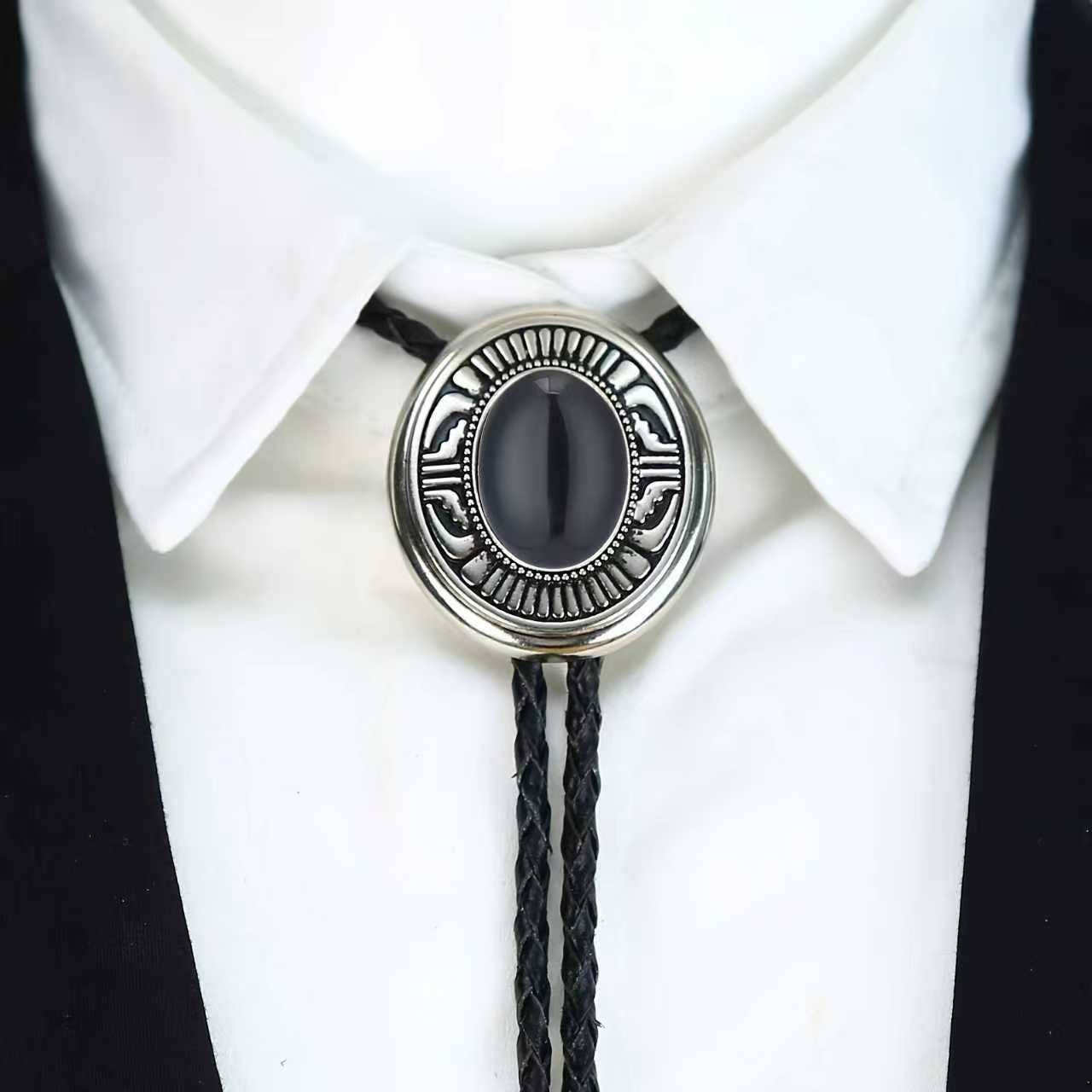Western Onex Cowboy Bolo Tie Necklace