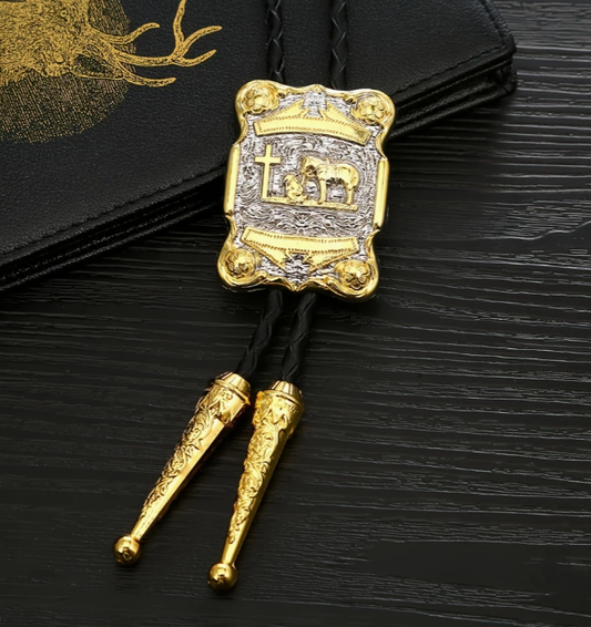 Collar de lazo Bolo de vaquero occidental