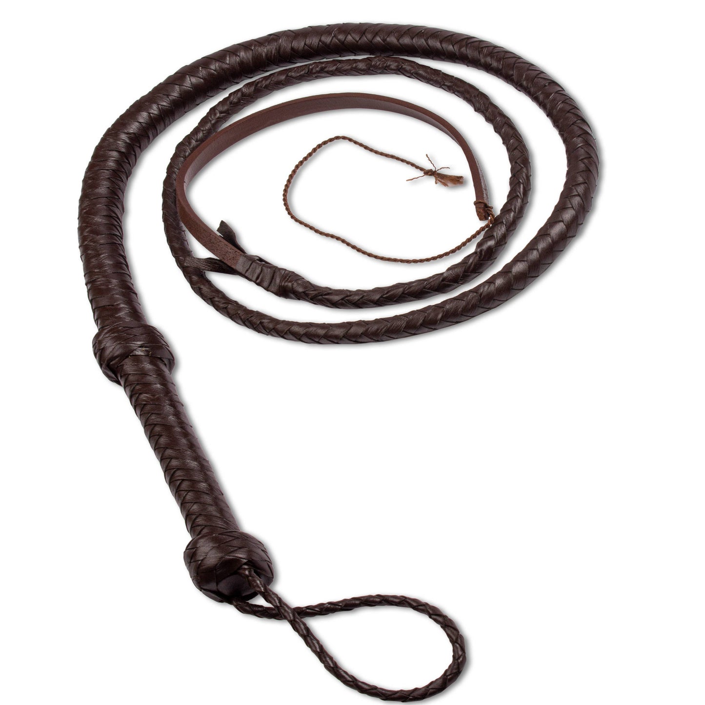Brown Indiana Jones Leather Bull Whip Cracking Sound