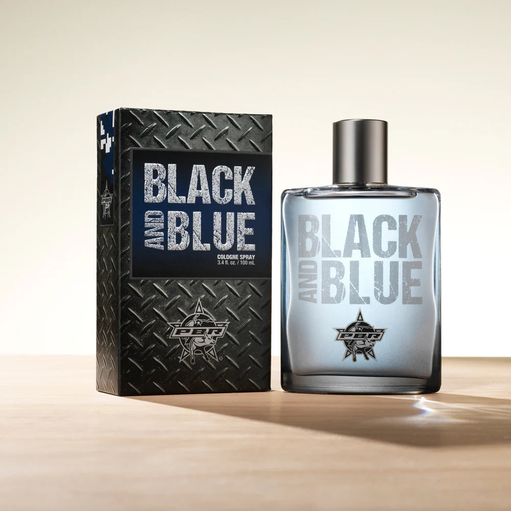 Tru Western's Men's PBR Black and Blue Cologne