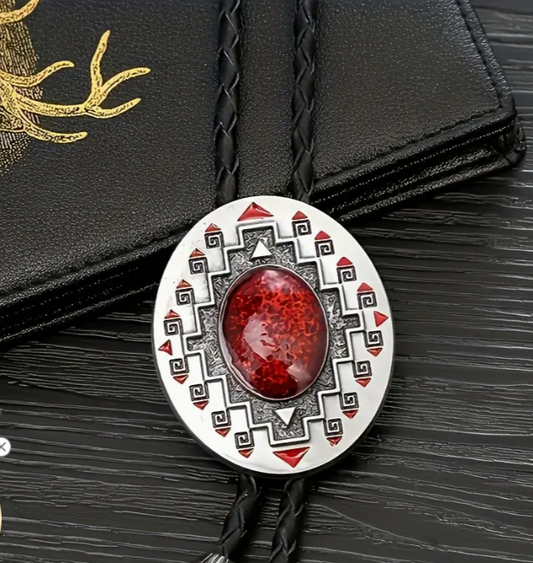 Bolo de óvalo rojo