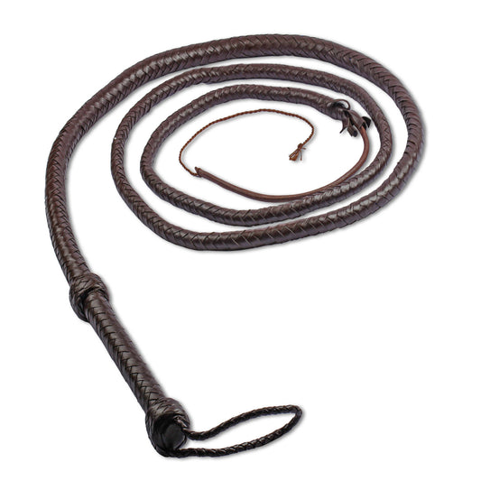 Brown Indiana Jones Leather Bull Whip Cracking Sound