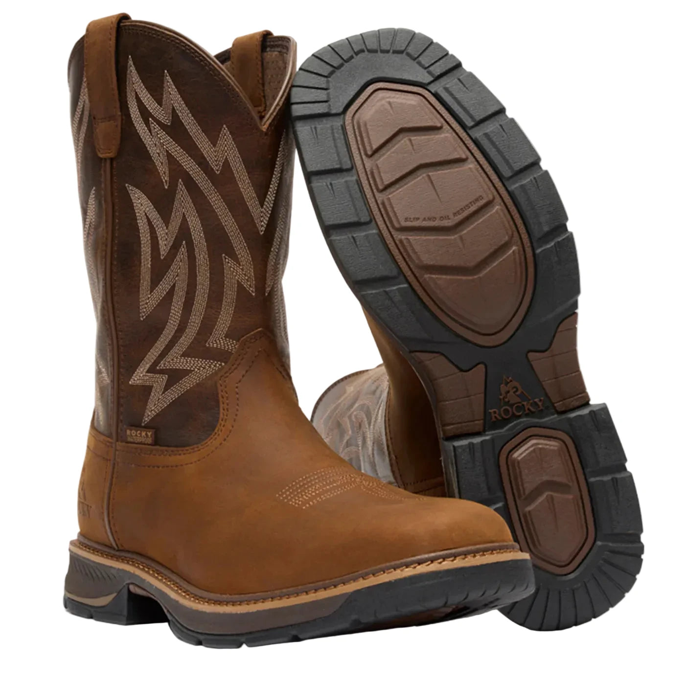 ROCKY RIDE LTE WATERPROOF WESTERN BOOT